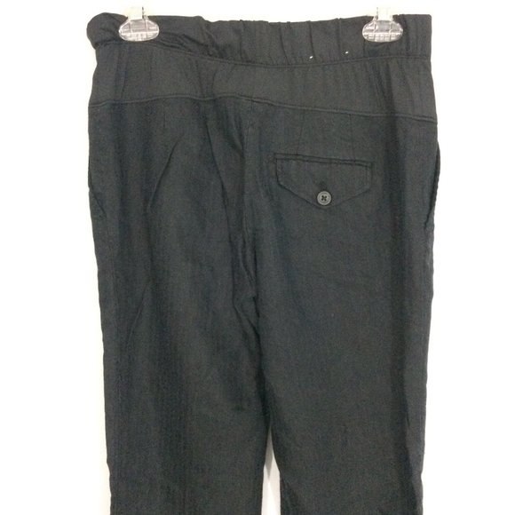 Gap Maternity 2 Regular Black Elastic Waist Pants - Picture 4 of 7